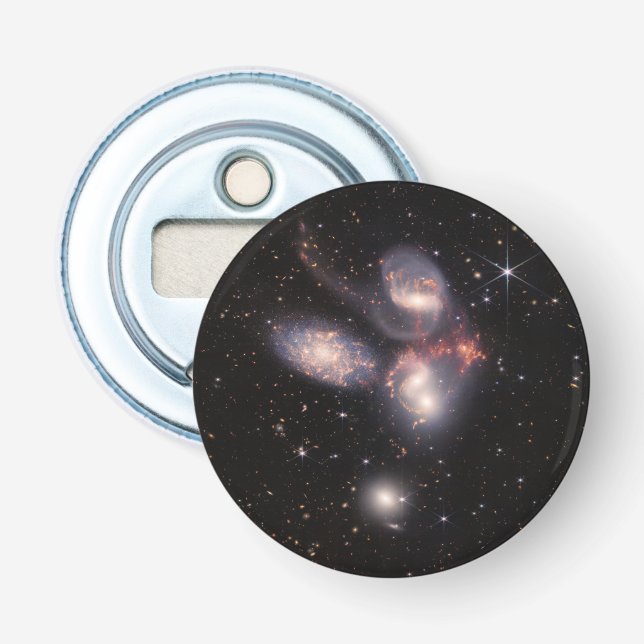 Décapsuleur Stephan's Quintet 5 Galaxies Deep Field James Webb (Devant)