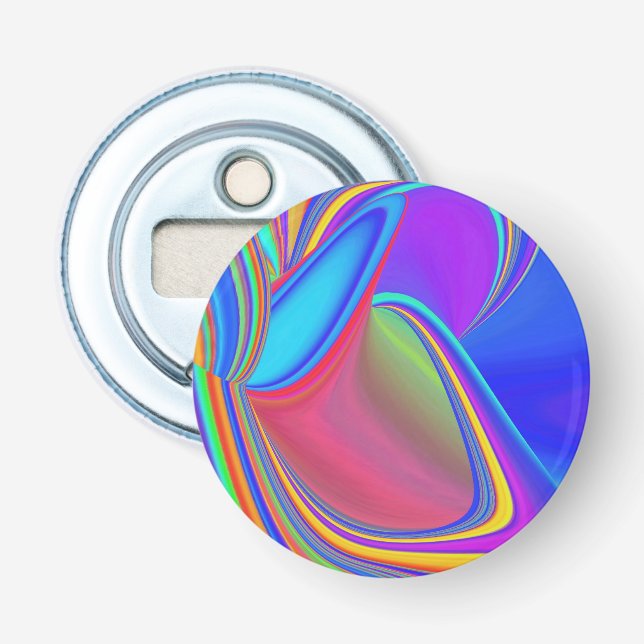 Décapsuleur Summerfeel, Rainbowart 3D Abstrait (Devant)