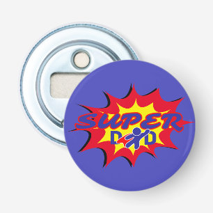 Décapsuleur Super Hero Papa Fête des pères de livre comique