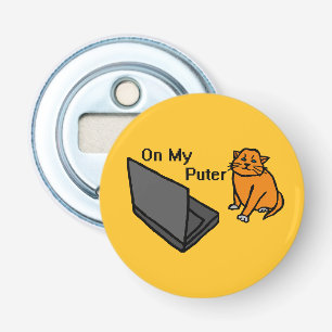 Décapsuleur Sur Mon Ordinateur Drôle De Chat Orange Mème