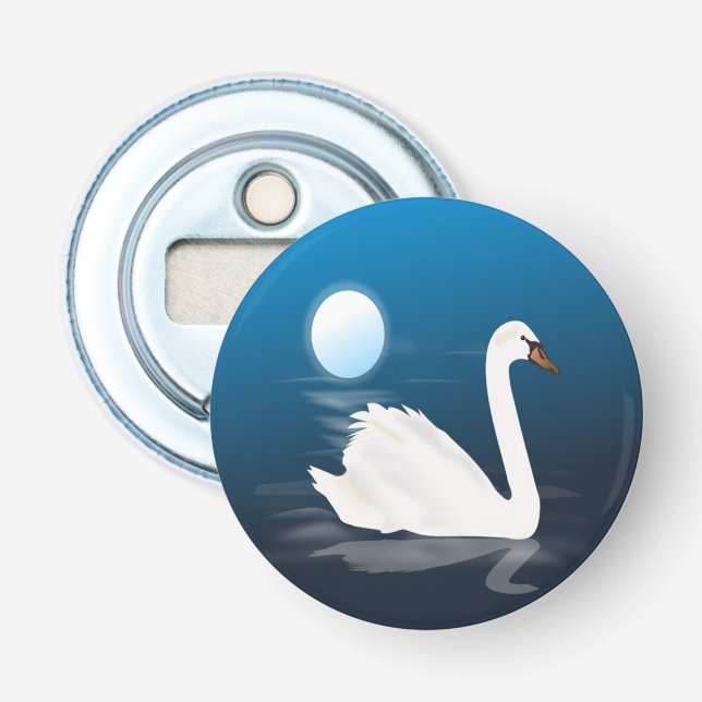 DÉCAPSULEUR SWAN BLANC (Devant)