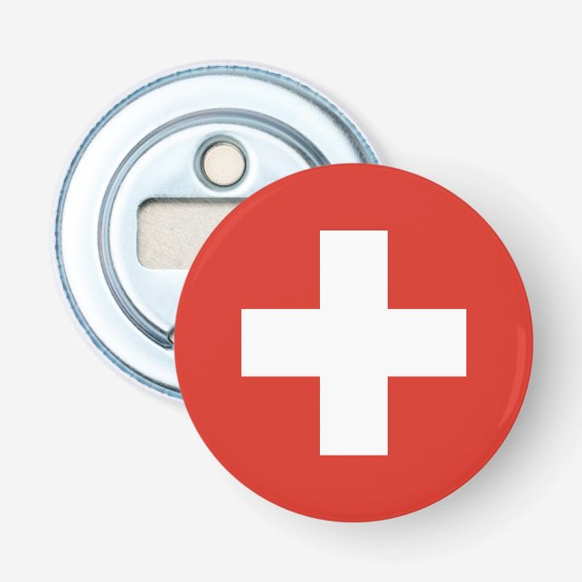 Décapsuleur Switzerland Flag (Devant)
