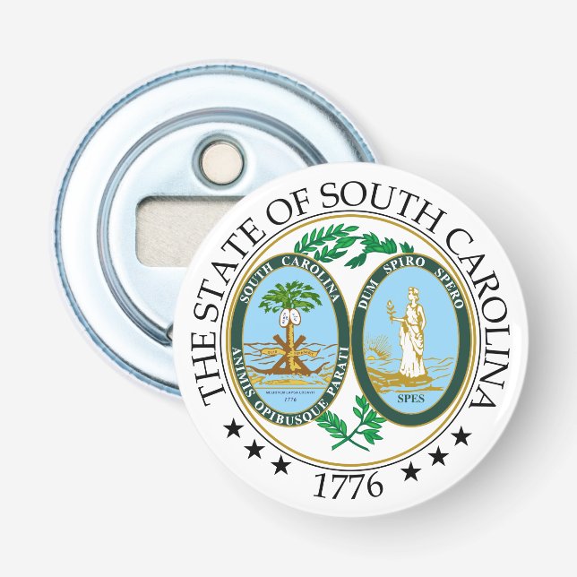 Décapsuleur Symbole Caroline du Sud (Devant)
