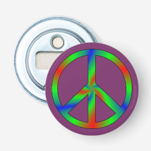 DÉCAPSULEUR SYMBOLE DE PAIX RVB