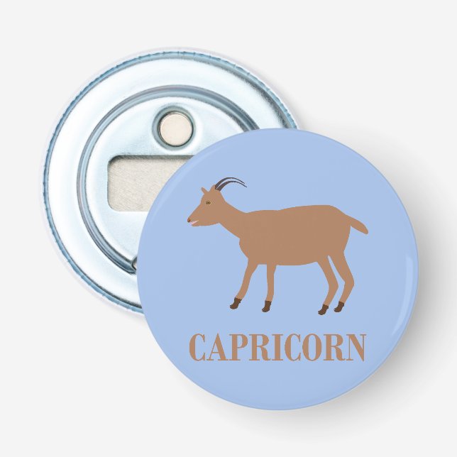 Décapsuleur Symbole étoile Capricorne Chèvre (Devant)