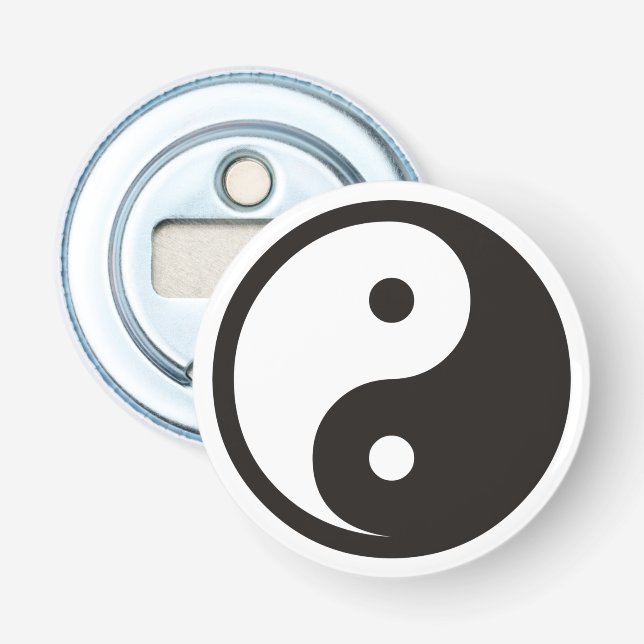 Décapsuleur Symbole Yin Yang - tatouage solide (Devant)