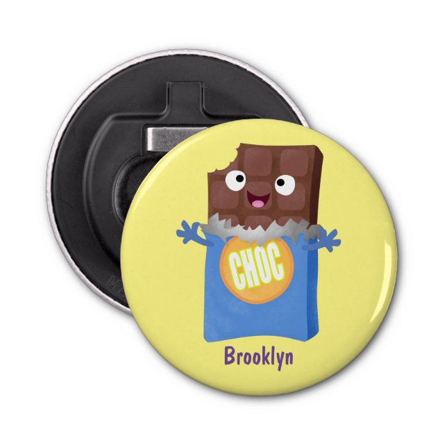 Décapsuleur Sympa chocolat chocolat bonbon bar personnage de d (Devant)