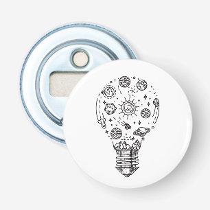 Décapsuleur Système solaire Doodle en bulbe