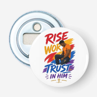 Décapsuleur T-shirt graphique pour femmes « Rise Work Trust In