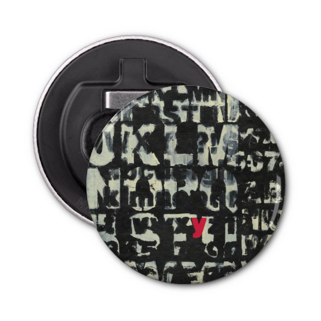 Décapsuleur Tableau alphabétique de Norman Wyatt (Devant)