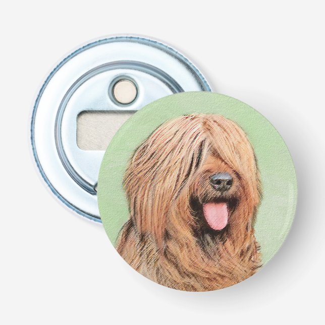 Décapsuleur Tableau de bord - Joli art original chien (Devant)