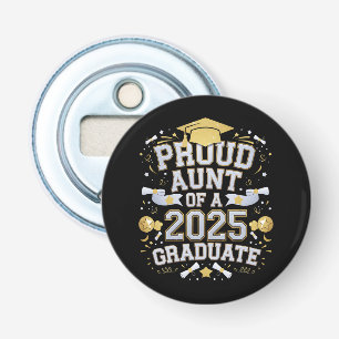 Décapsuleur Tante fière d'un diplômé de 2025 Remise des diplôm