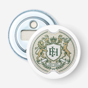 Décapsuleur Tapis de voiture blason royal personnalisé Mo vi