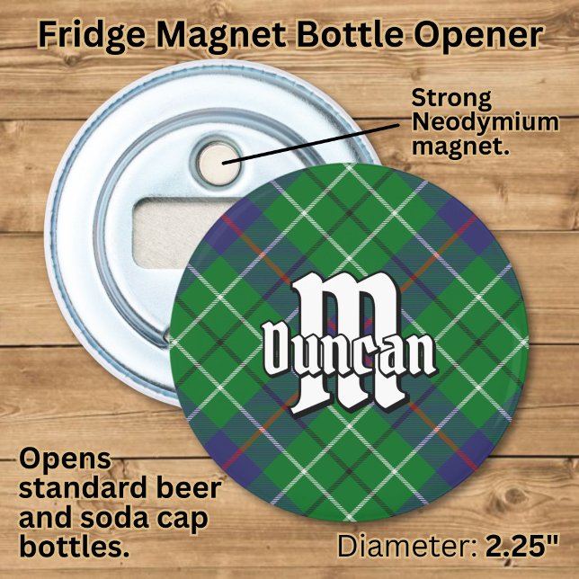Décapsuleur Tartan du clan Duncan (Créateur téléchargé)