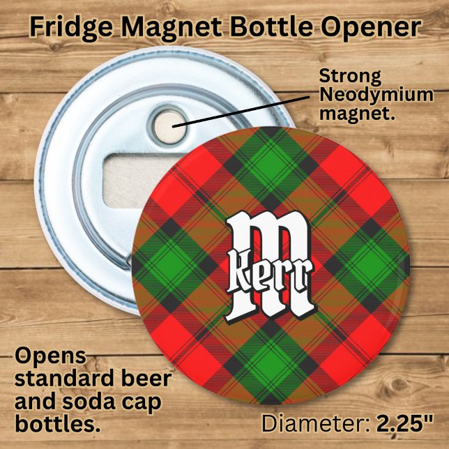 Décapsuleur Tartan du clan Kerr (Créateur téléchargé)