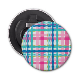 Décapsuleur Tartan, motif de plaid