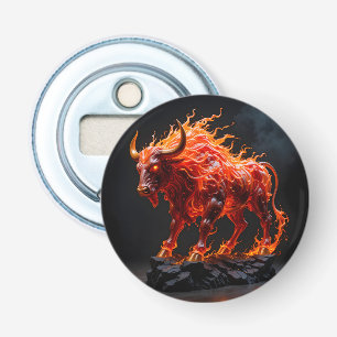 Décapsuleur Taureau de feu mythique