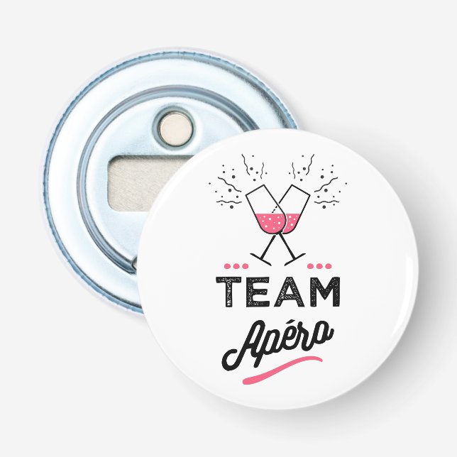 Décapsuleur Team apero Femme (Devant)
