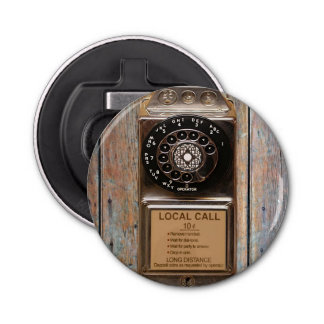 Décapsuleur Téléphone antique rotatif payant rude