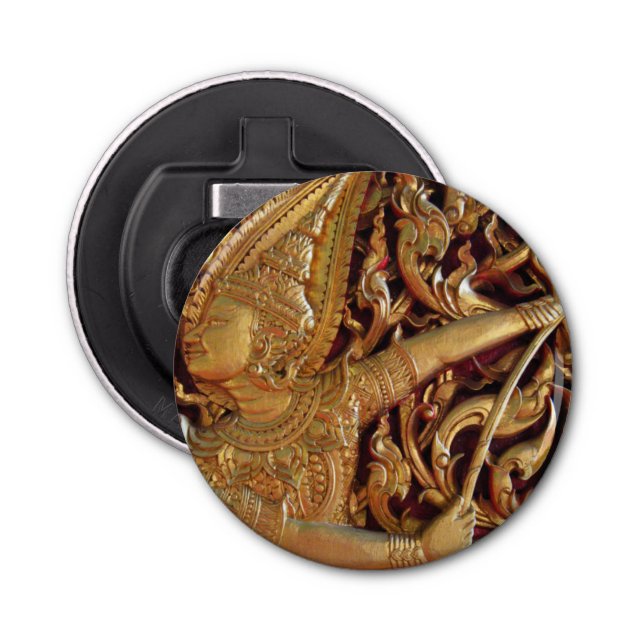 Décapsuleur Temple bouddhiste thaïlandais Détail (Devant)