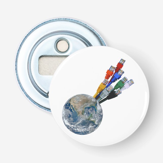 Décapsuleur Terre connectée au réseau Ethernet (Devant)
