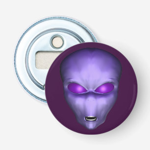 Décapsuleur Tête Alien violette