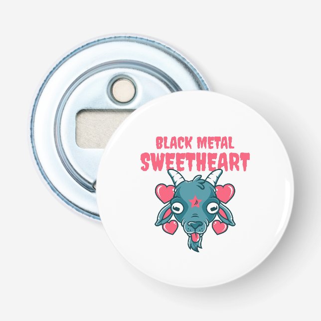 Décapsuleur tête de chèvre mignonne baphomet (Devant)