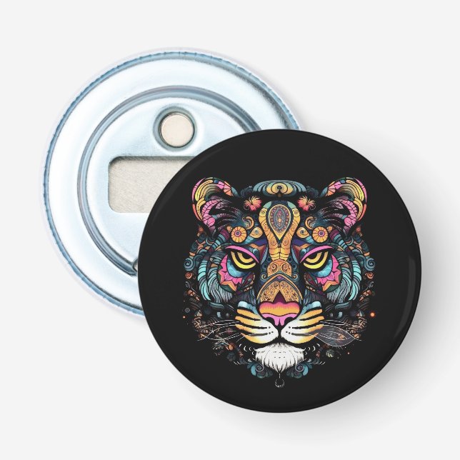 Décapsuleur Tête de Tigre Incroyable  (Devant)