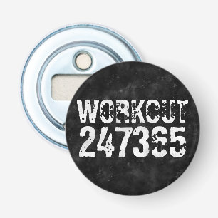 Décapsuleur Texte usé et rayé Workout 247365 vintage