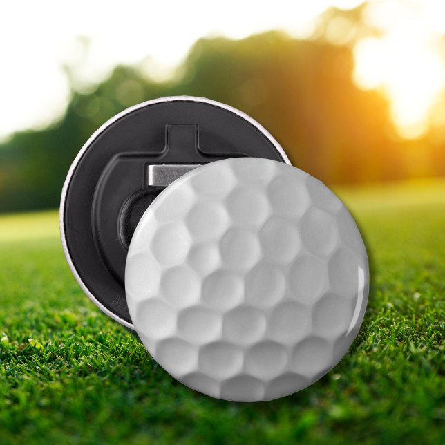 Décapsuleur Texture de balle de golf blanche gaufree (Créateur téléchargé)