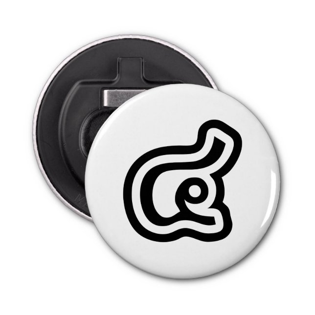 Décapsuleur Thaïlande Numéro 4 / Quatre / ๔ (Voir/Si) Script t (Devant)