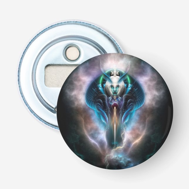 Décapsuleur Thera Ethereal Queen Round Bottle Opener (Devant)