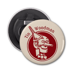Décapsuleur Tin Woodman (Tin Man) Face CC0899 Magnifique Assis