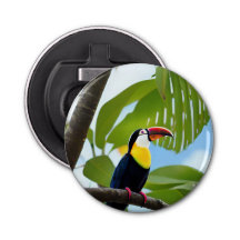 Toucan tropical dans un arbre
