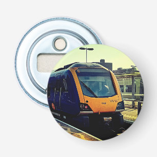 Décapsuleur Train bleu et jaune