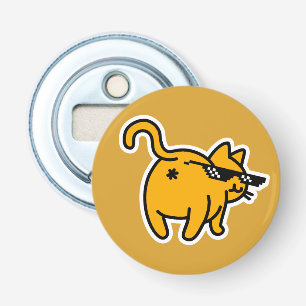 Décapsuleur Traiter avec It Glasses Mème Drôle Chat Butt in Fa