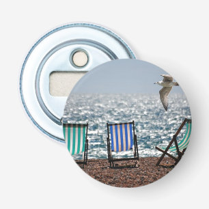 Décapsuleur Transats en bord de mer et Seagull
