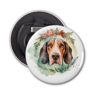 Décapsuleur Treeing Walker Christmas Wreath Festive Pup