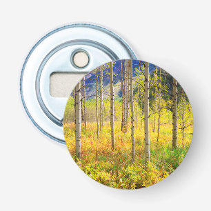 Décapsuleur Trembles en automne dans les Rocheuses