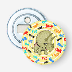 Décapsuleur Tricératops dit "Rawr !"