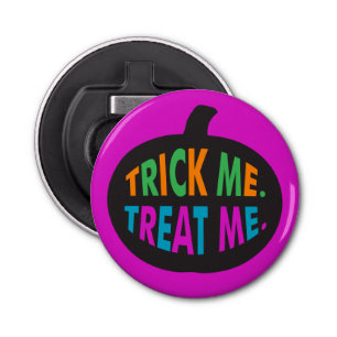 Décapsuleur Trick Me Traite, Halloween Multi-Couleur