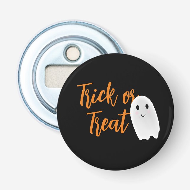 Décapsuleur Trick or Treat Fantôme Halloween (Devant)