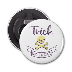 Décapsuleur Tricoter ou traiter les os croisés du crâne Ruban 