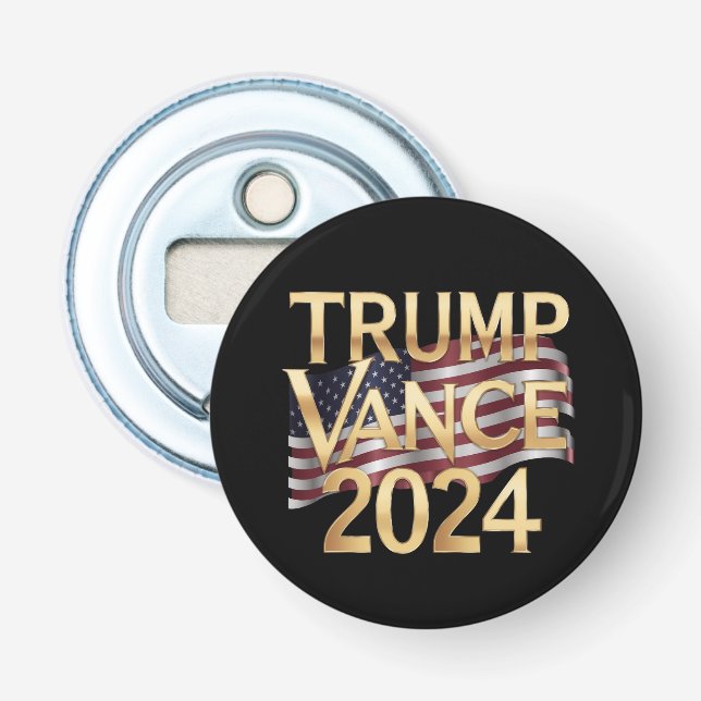 Décapsuleur Trump Vance 2024 : Une vision audacieuse pour l'Am (Devant)