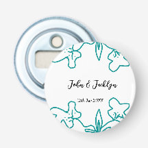 Turquoise bleu couple de mariage date flstylish