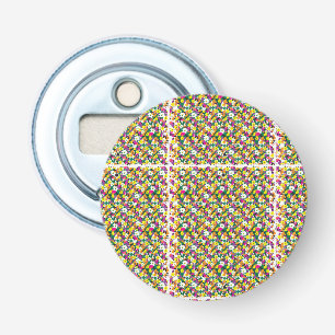 Décapsuleur un arrière - plan multicolore avec des carrés et d