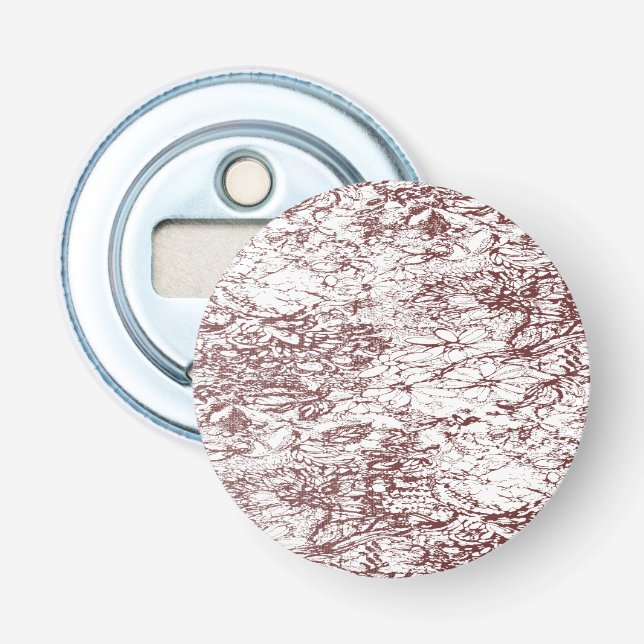 Décapsuleur un fond marron et blanc avec une texture rugueuse (Devant)