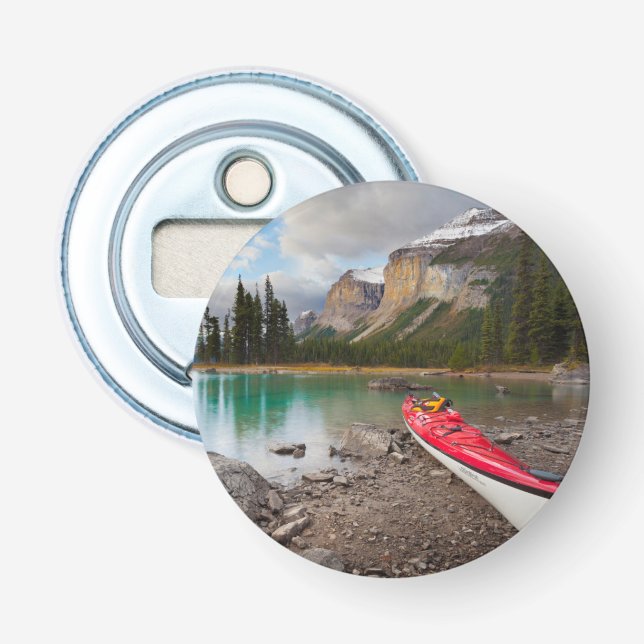 Décapsuleur Un kayak de mer à terre à Spirit Island (Devant)