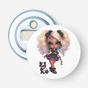 Décapsuleur Une mignonne fille Halloween Collection de design 