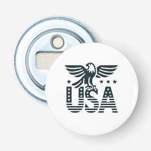 Décapsuleur USA Eagle Patriotic Desig - Style Etoile et Stripe